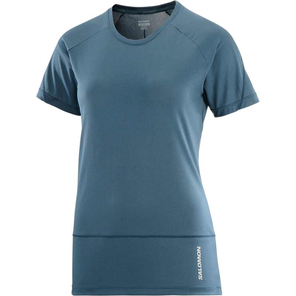 Salomon camiseta entrenamiento manga corta mujer CROSS RUN SS TEE W 03