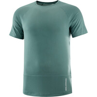 Salomon camisetas trail running manga corta hombre CROSS RUN SS TEE M 03