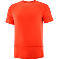 Salomon camisetas trail running manga corta hombre CROSS RUN SS TEE M vista detalle