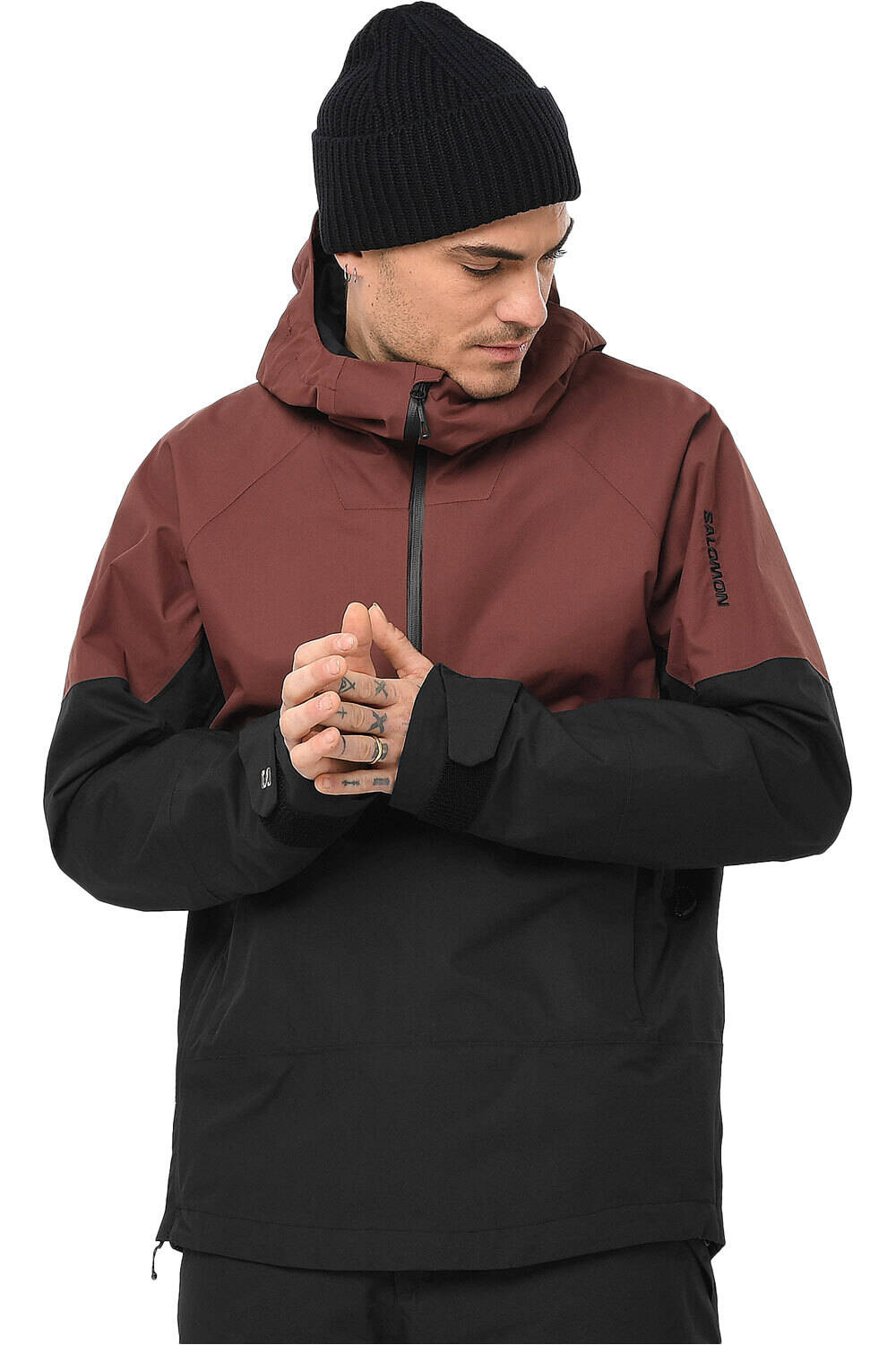 Salomon chaqueta esquí hombre TRANSFER ANORAK M vista frontal