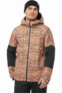 Salomon chaqueta esquí hombre TRANSFER PUFF JACKET M vista frontal