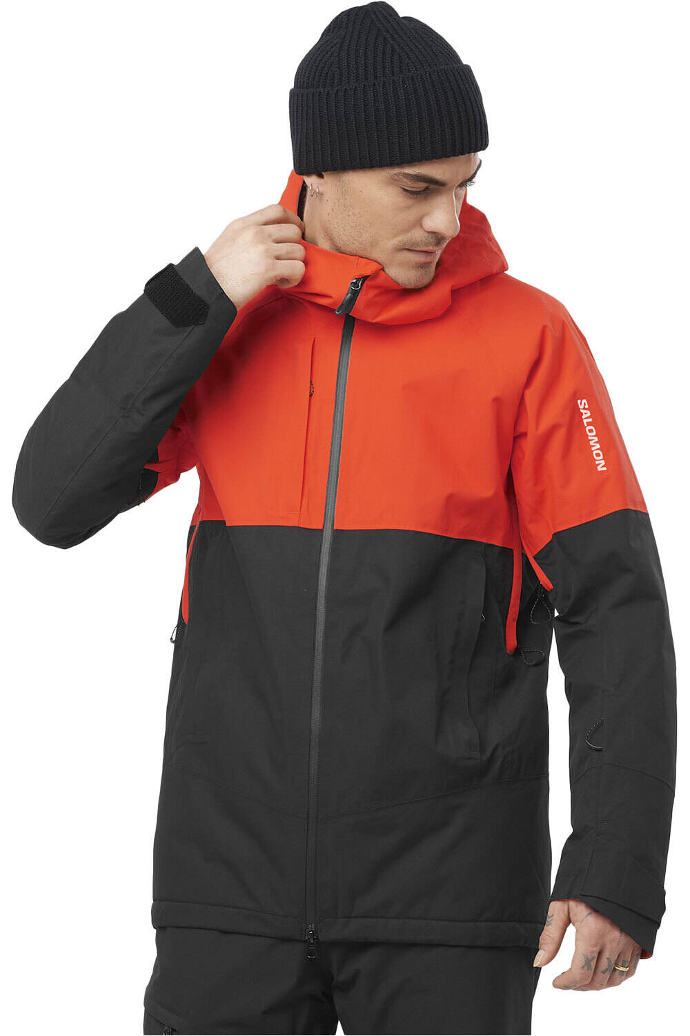 Salomon chaqueta esquí hombre TRANSFER PUFF JACKET M vista frontal