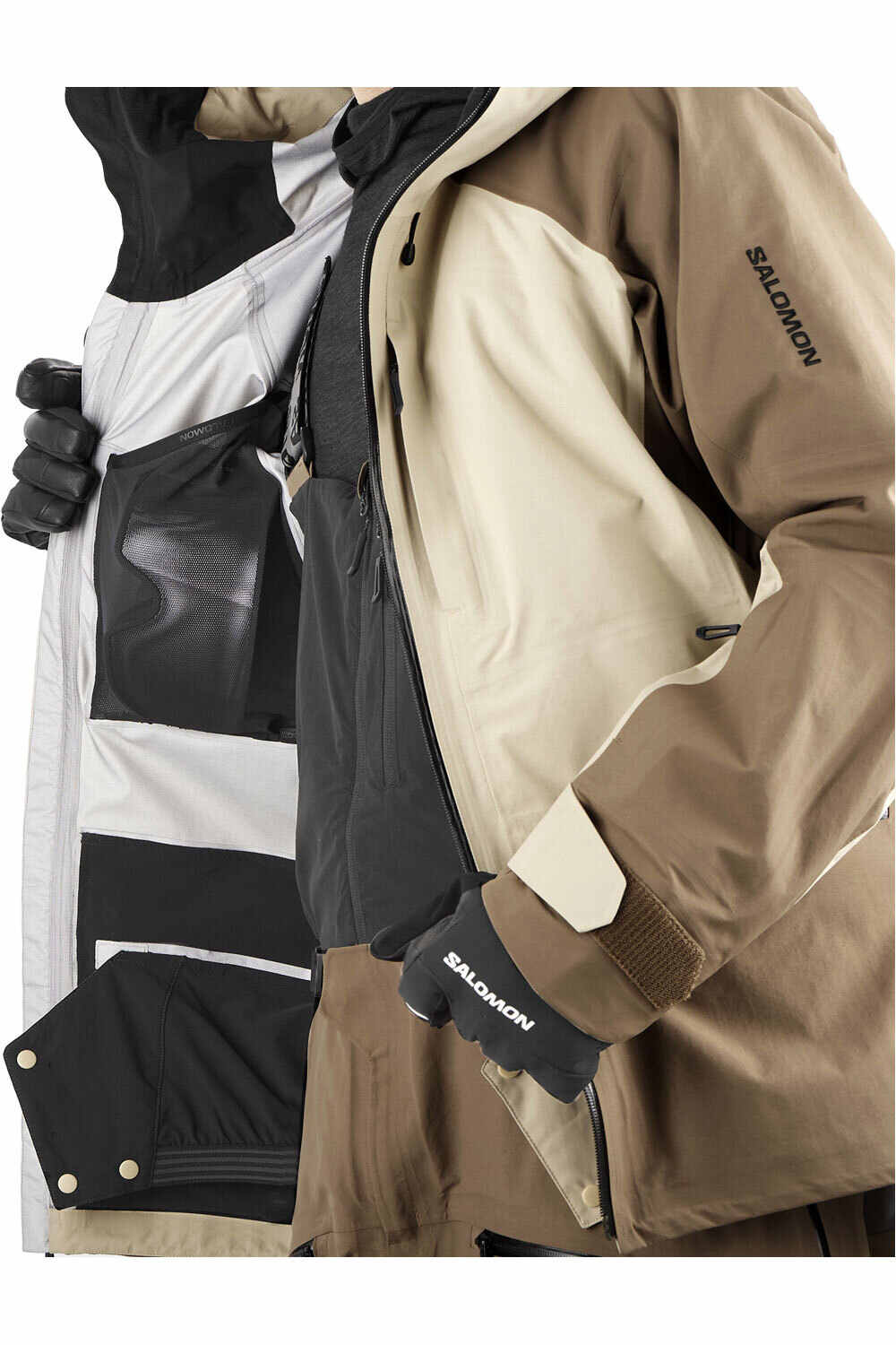 Salomon chaqueta impermeable hombre ABSOLUTE 3L JKT M 05