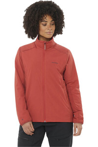 Salomon chaqueta impermeable mujer MOUNTAIN FLEX JACKET W vista frontal