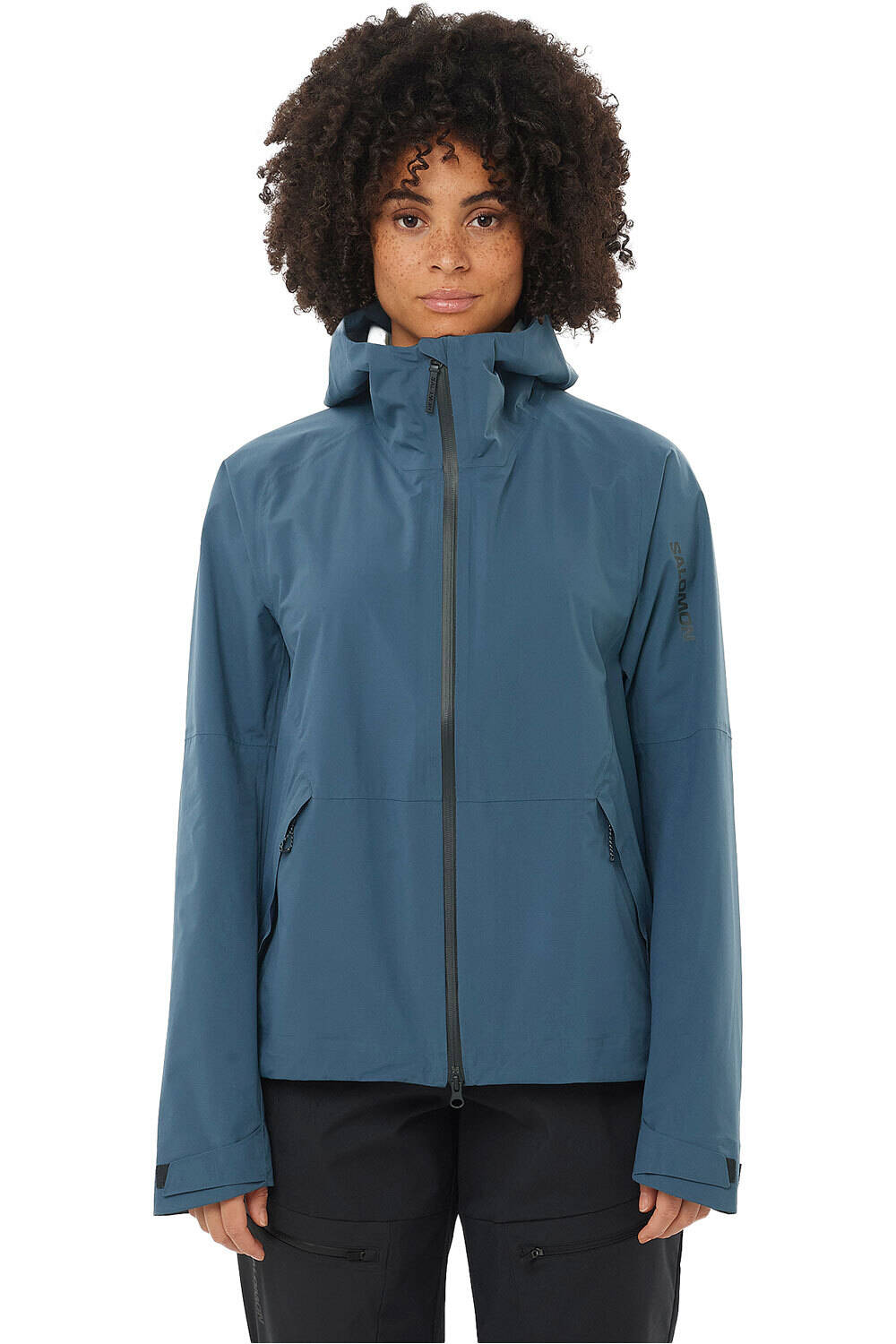 Salomon chaqueta impermeable mujer OUTERPATH 2.5L WP JKT W vista frontal