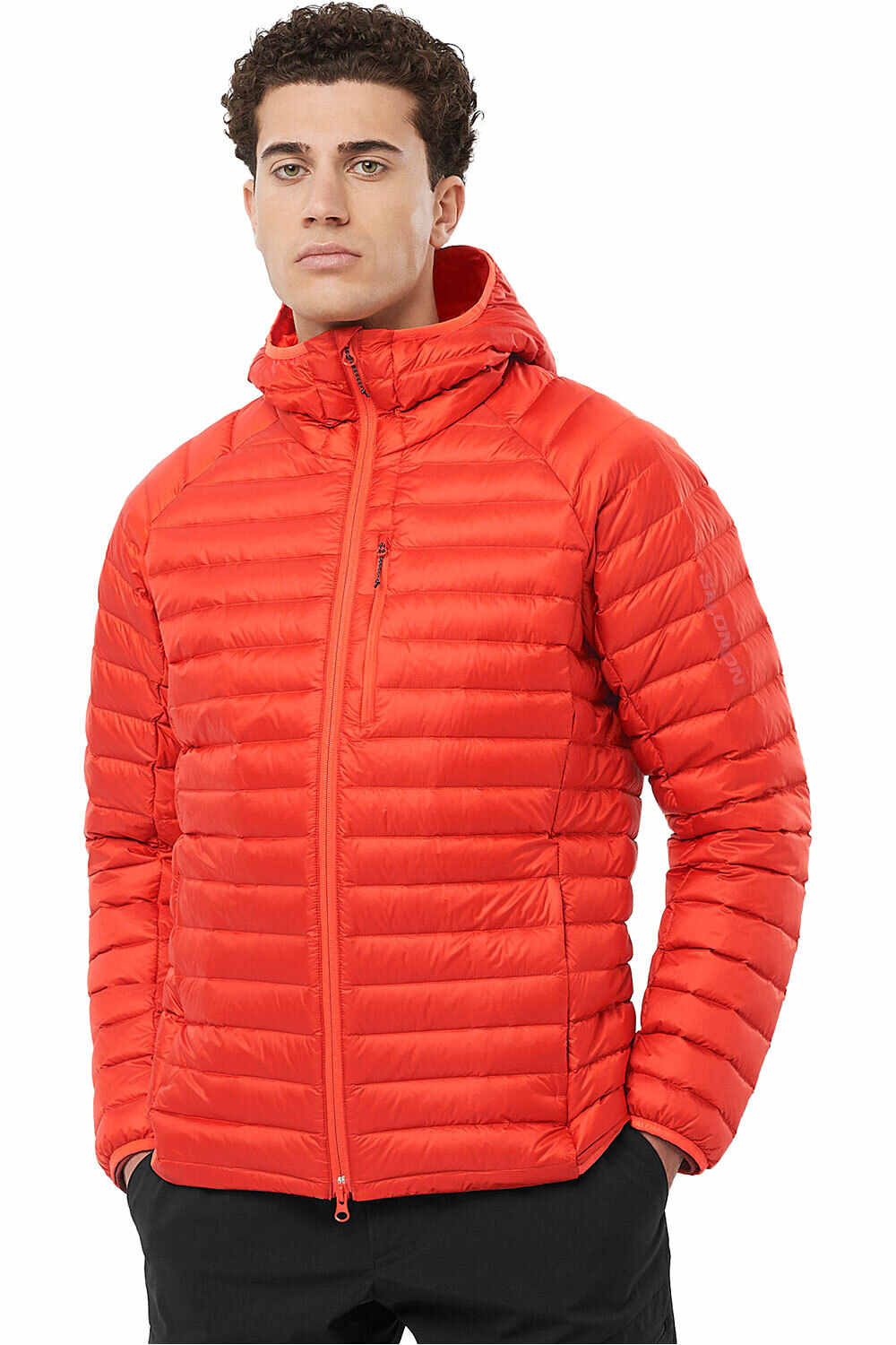 Salomon chaqueta outdoor hombre ELIXIR MICRO DOWN HD M vista frontal