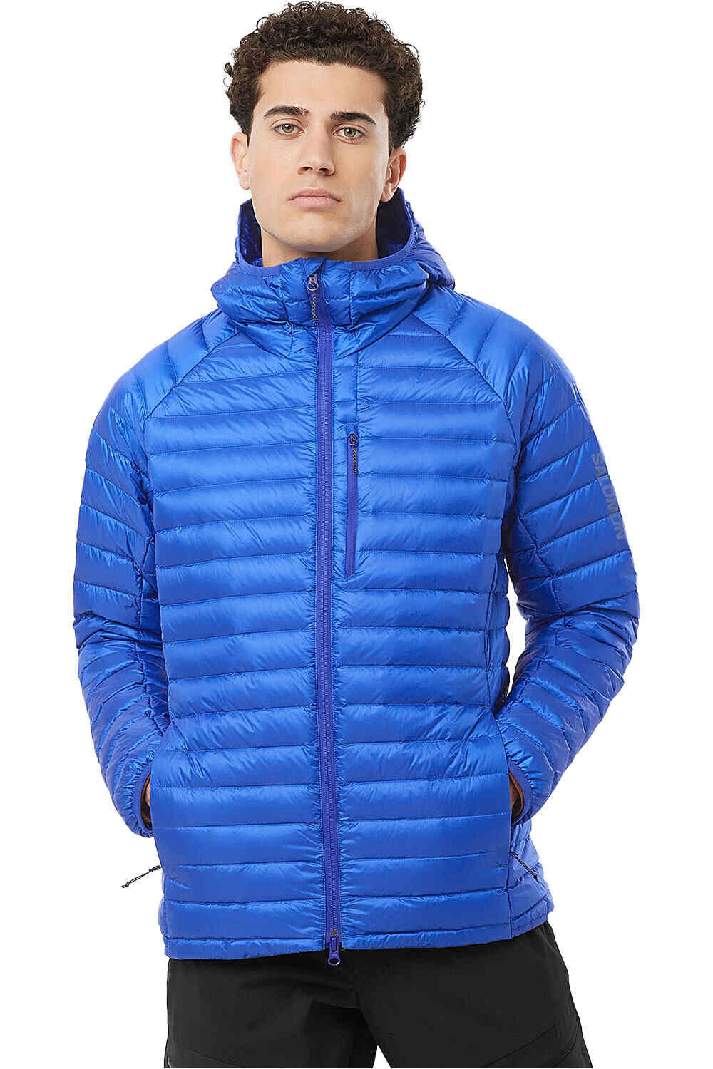 Salomon chaqueta outdoor hombre ELIXIR MICRO DOWN HD M vista frontal