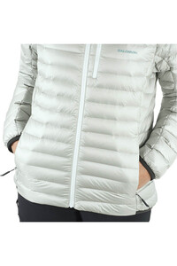 Salomon chaqueta outdoor mujer ELIXIR MICRO DOWN JCKT W vista detalle