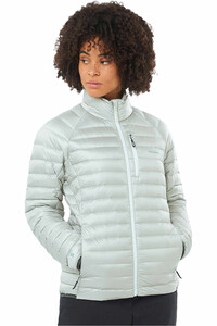 Salomon chaqueta outdoor mujer ELIXIR MICRO DOWN JCKT W vista frontal