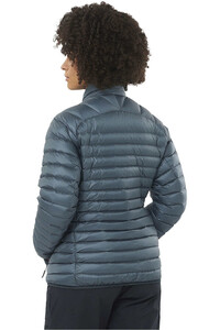 Salomon chaqueta outdoor mujer ELIXIR MICRO DOWN JCKT W vista trasera