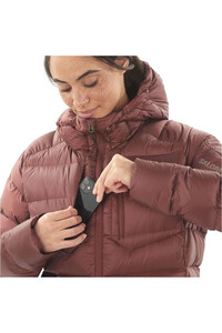 Salomon chaqueta outdoor mujer ELIXIR ULTRA DOWN W vista detalle