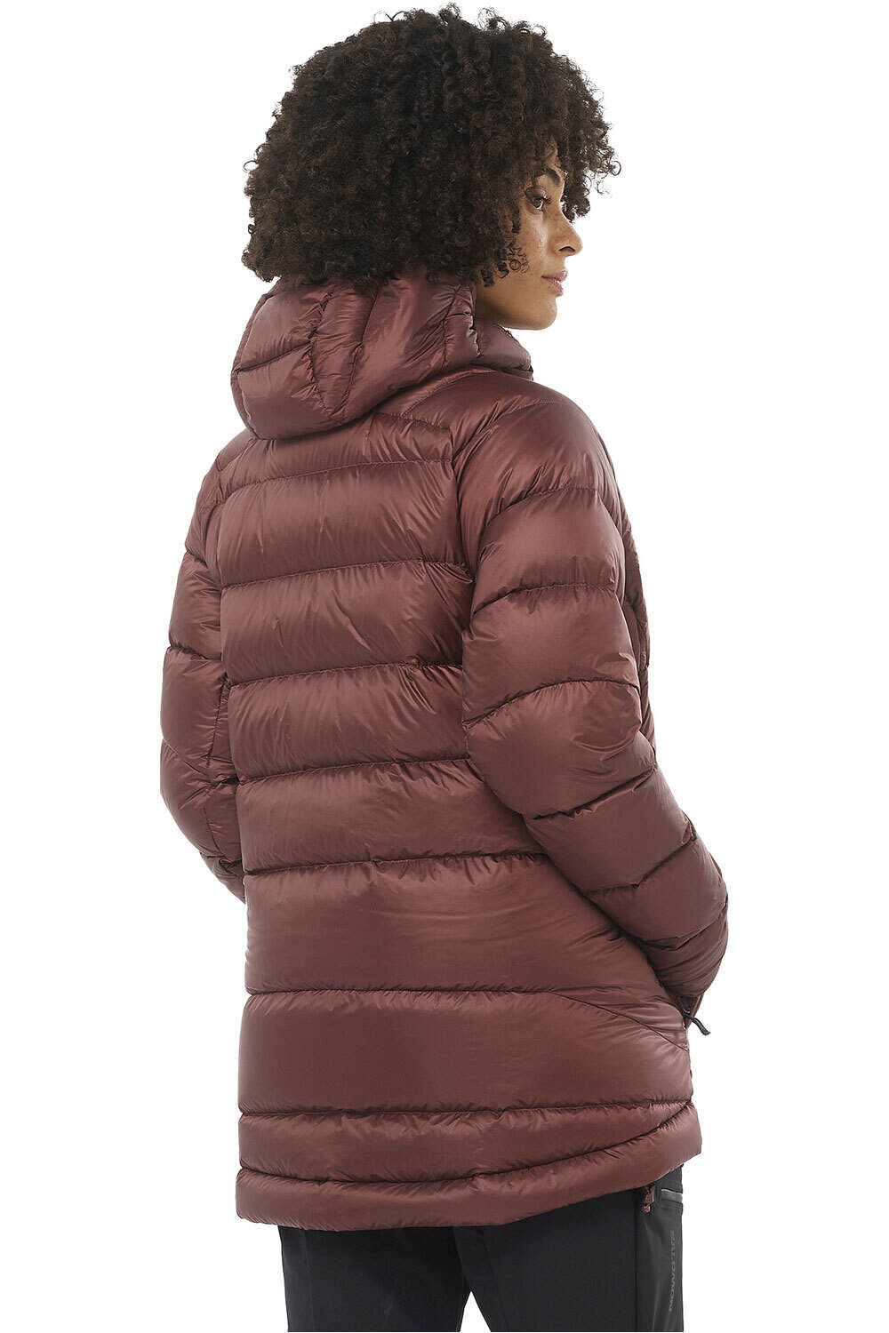 Salomon chaqueta outdoor mujer ELIXIR ULTRA DOWN W vista trasera