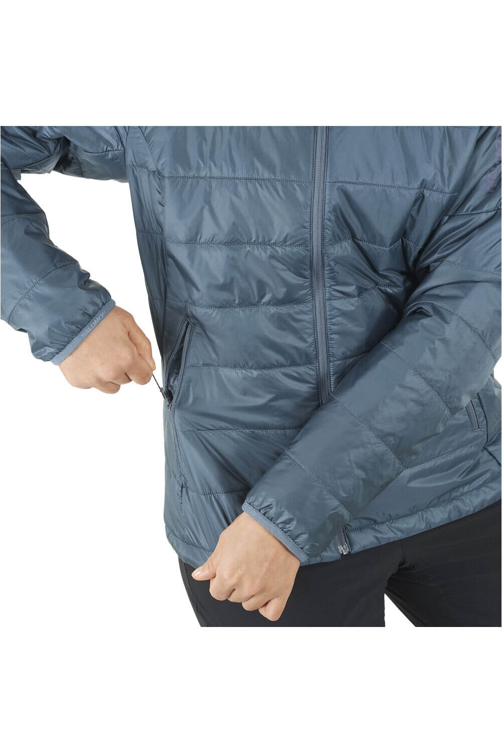 Salomon chaqueta outdoor mujer OUTLINE HD W vista detalle