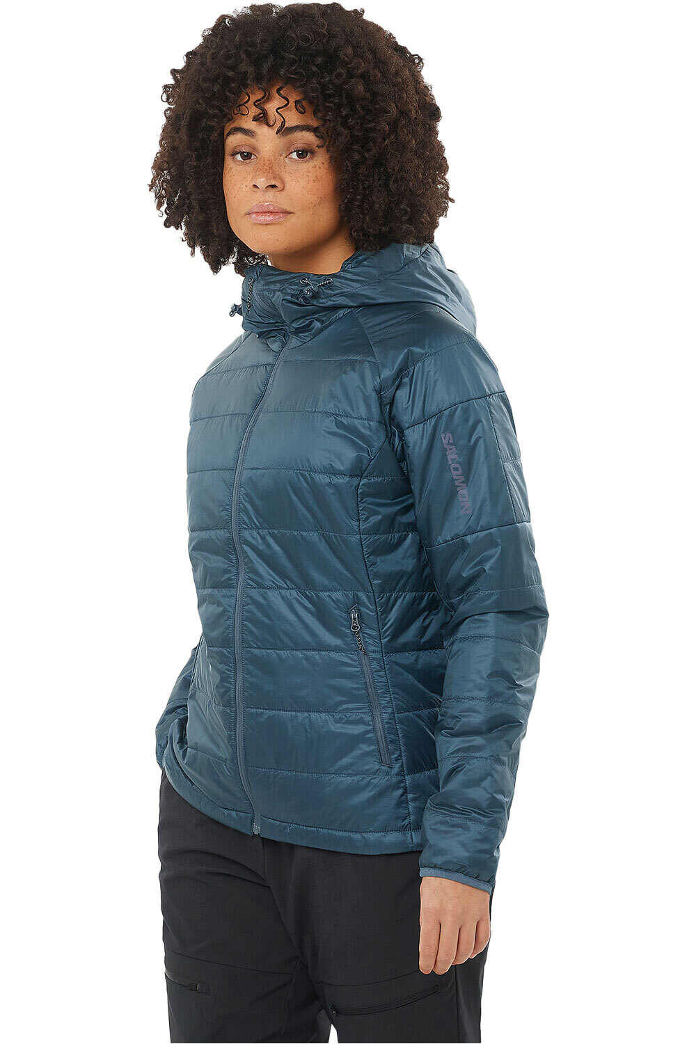 Salomon chaqueta outdoor mujer OUTLINE HD W vista frontal