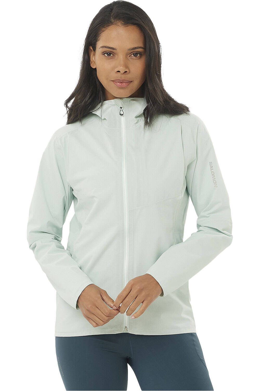 Salomon CHAQUETA TRAIL RUNNING MUJER BONATTI TRAIL JKT W vista frontal