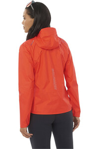 Salomon CHAQUETA TRAIL RUNNING MUJER BONATTI WP JKT W vista trasera