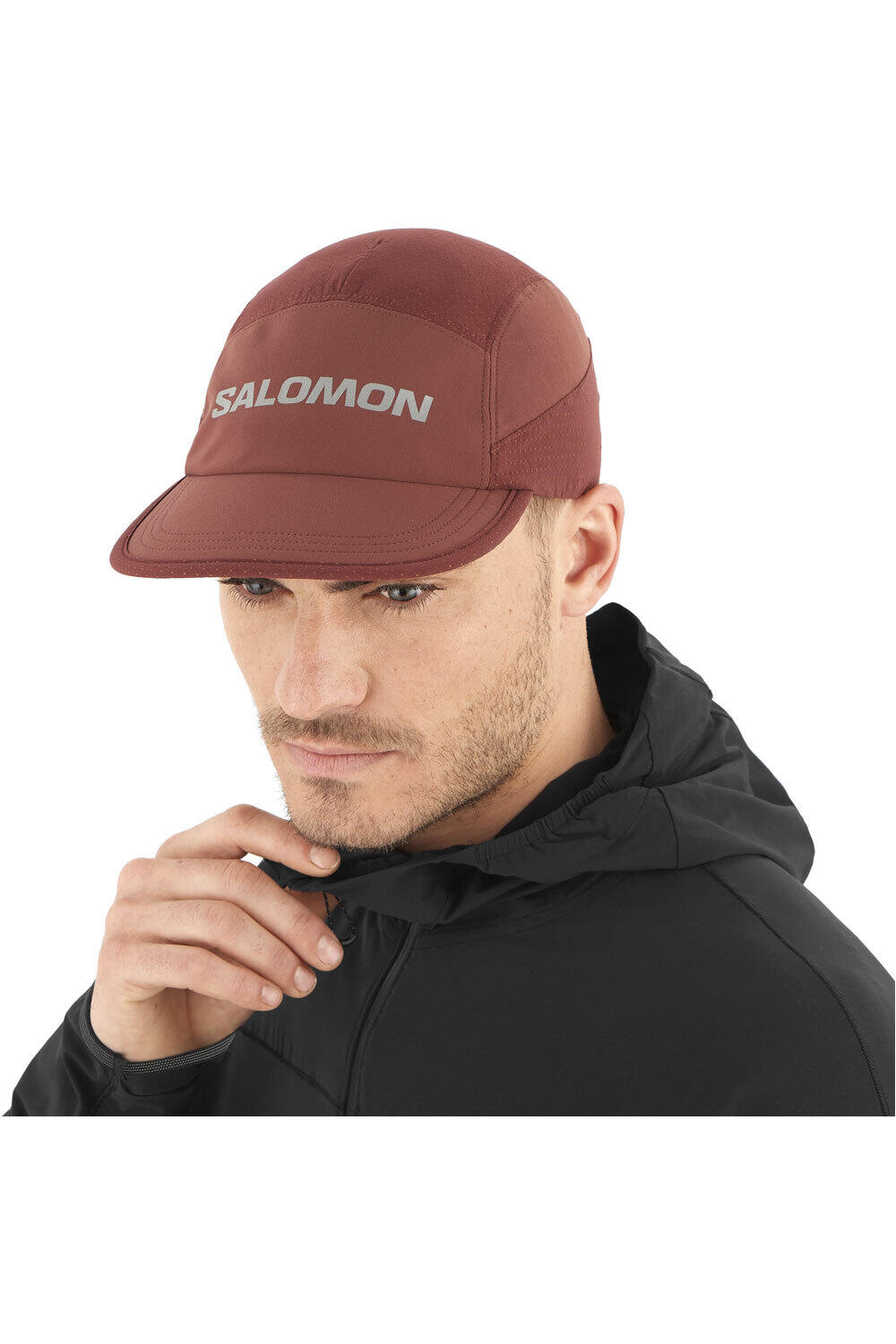 Salomon gorra running SENSE AERO CAP U vista frontal