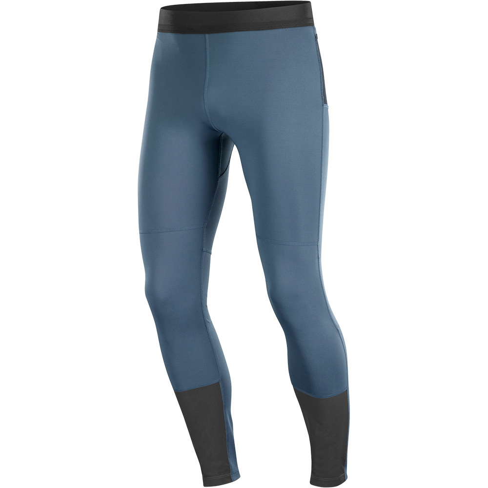 Salomon malla trail running larga hombre CROSS RUN TIGHTS M 04