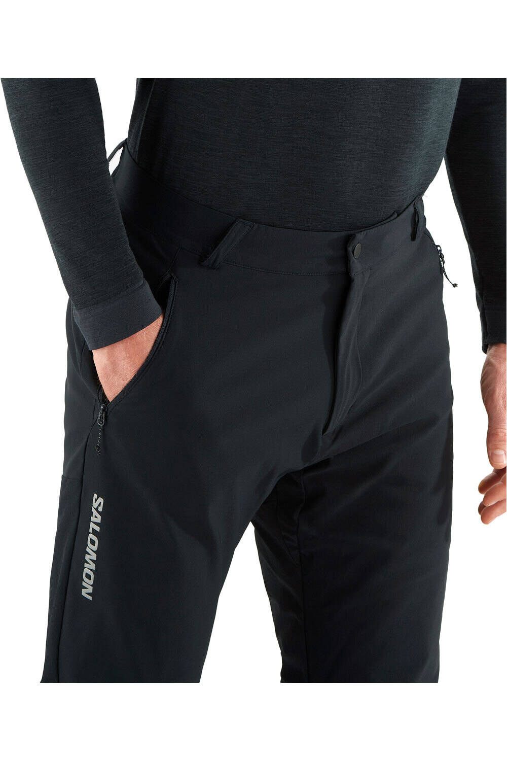 Salomon malla trail running larga hombre NOVA XWARM PANTS M 03