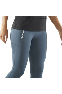 Salomon mallas trail running largas mujer CROSS WARM TIGHTS W 04