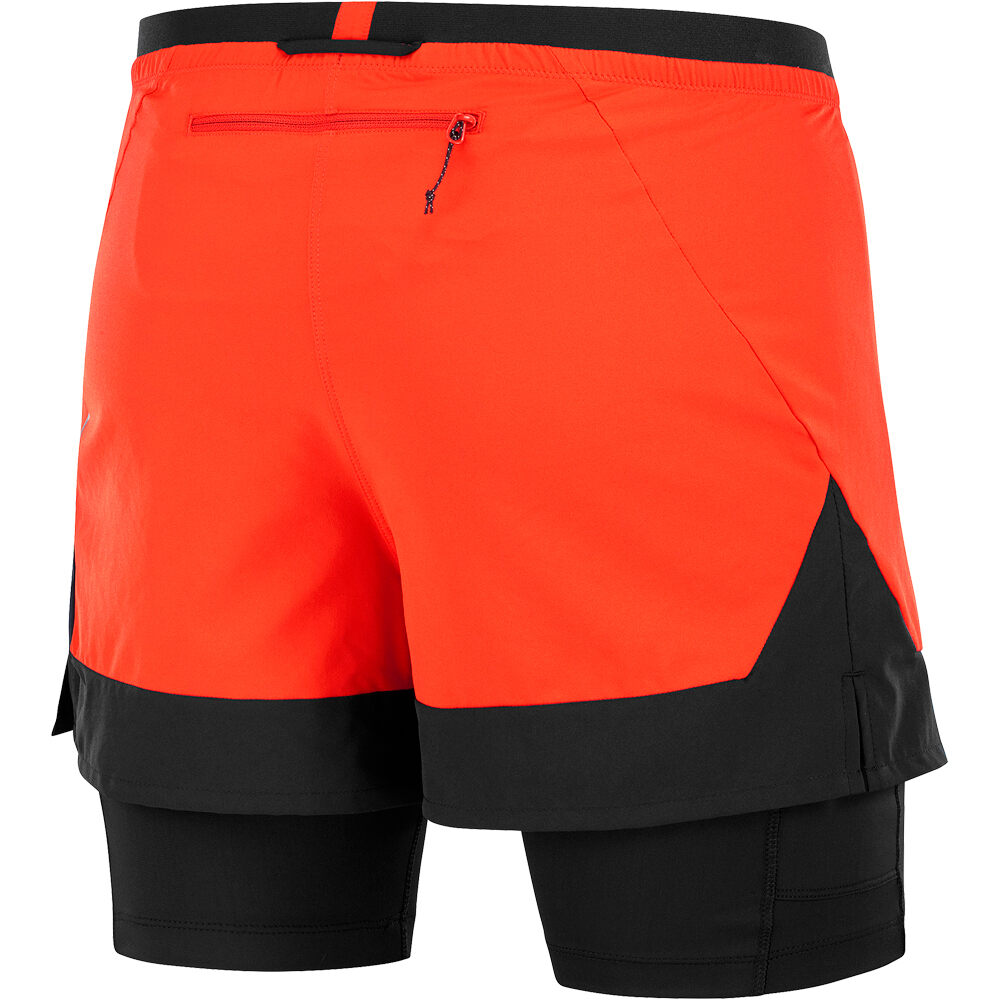 Salomon pantalón running hombre CROSS 2IN1 SHORTS M 03