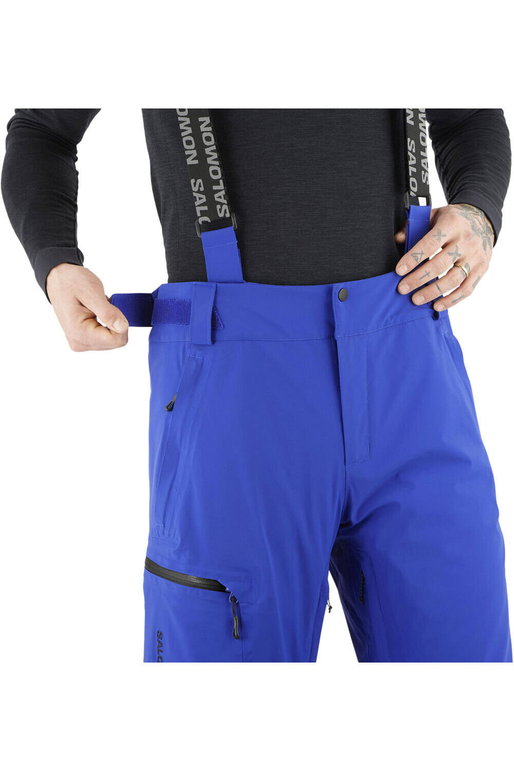 Salomon pantalones esquí hombre BRILLIANT PANT M vista detalle