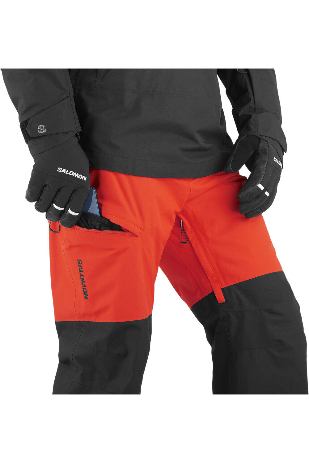 Salomon pantalones esquí hombre TRANSFER PUFF PANT M 04