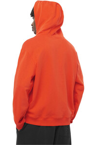 Salomon Sudaderas Montaña Hombre WORTHY HOODIE  M vista trasera