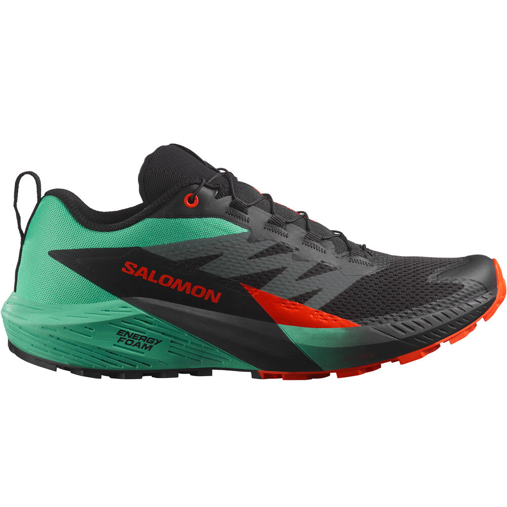 Salomon zapatillas trail hombre SENSE RIDE 5 lateral exterior