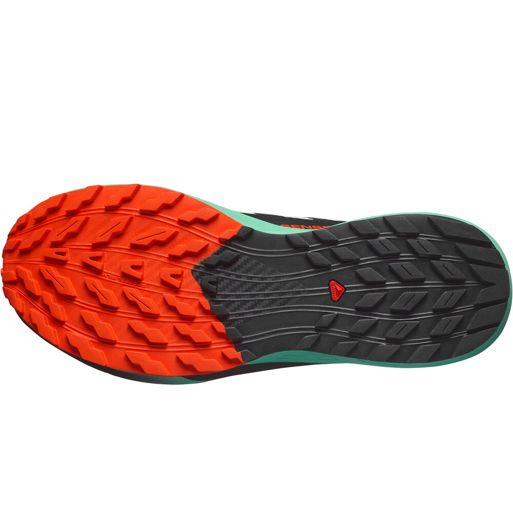 Salomon zapatillas trail hombre SENSE RIDE 5 vista superior