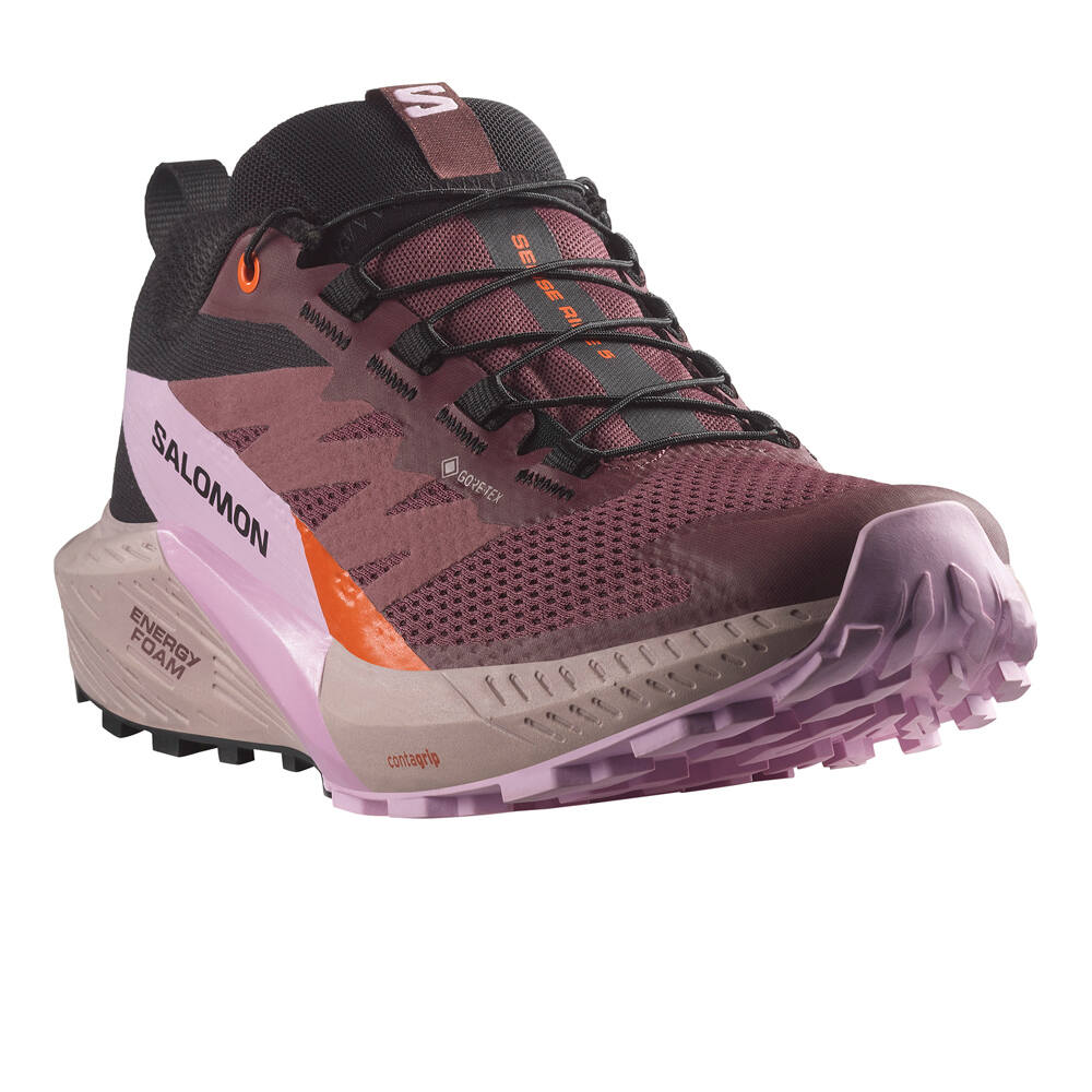 Salomon zapatillas trail mujer SENSE RIDE 5 GTX W lateral interior