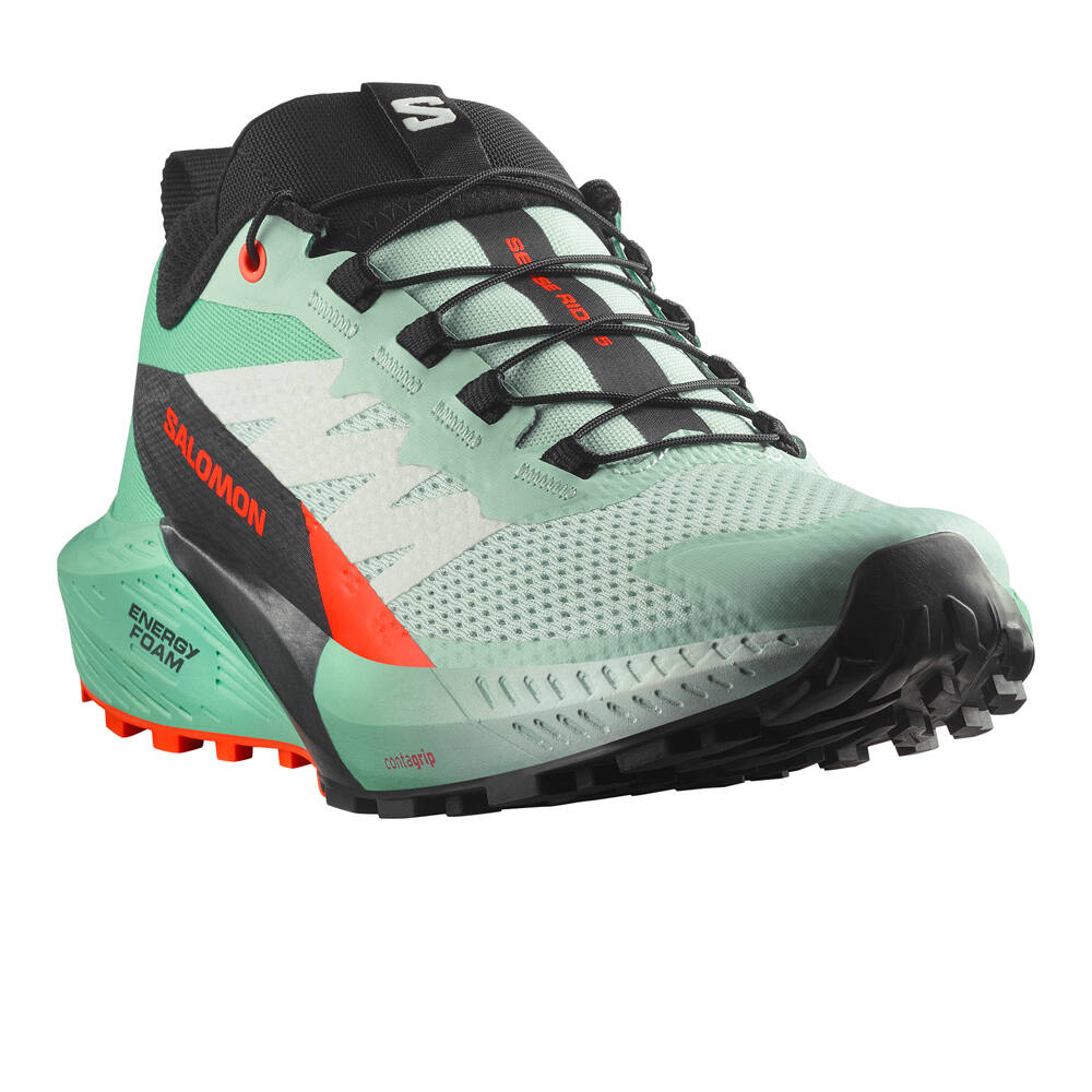 Salomon zapatillas trail mujer SENSE RIDE 5 W lateral interior