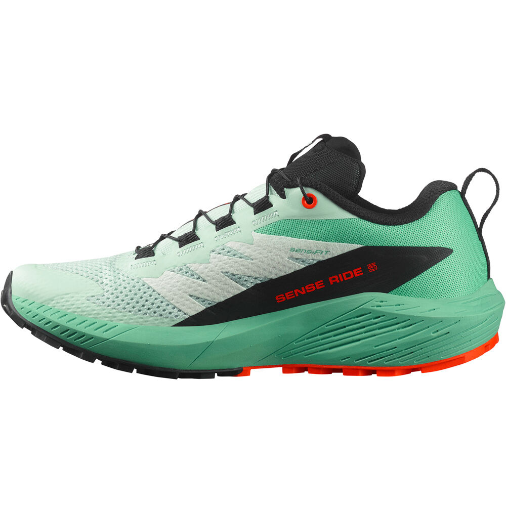 Salomon zapatillas trail mujer SENSE RIDE 5 W puntera