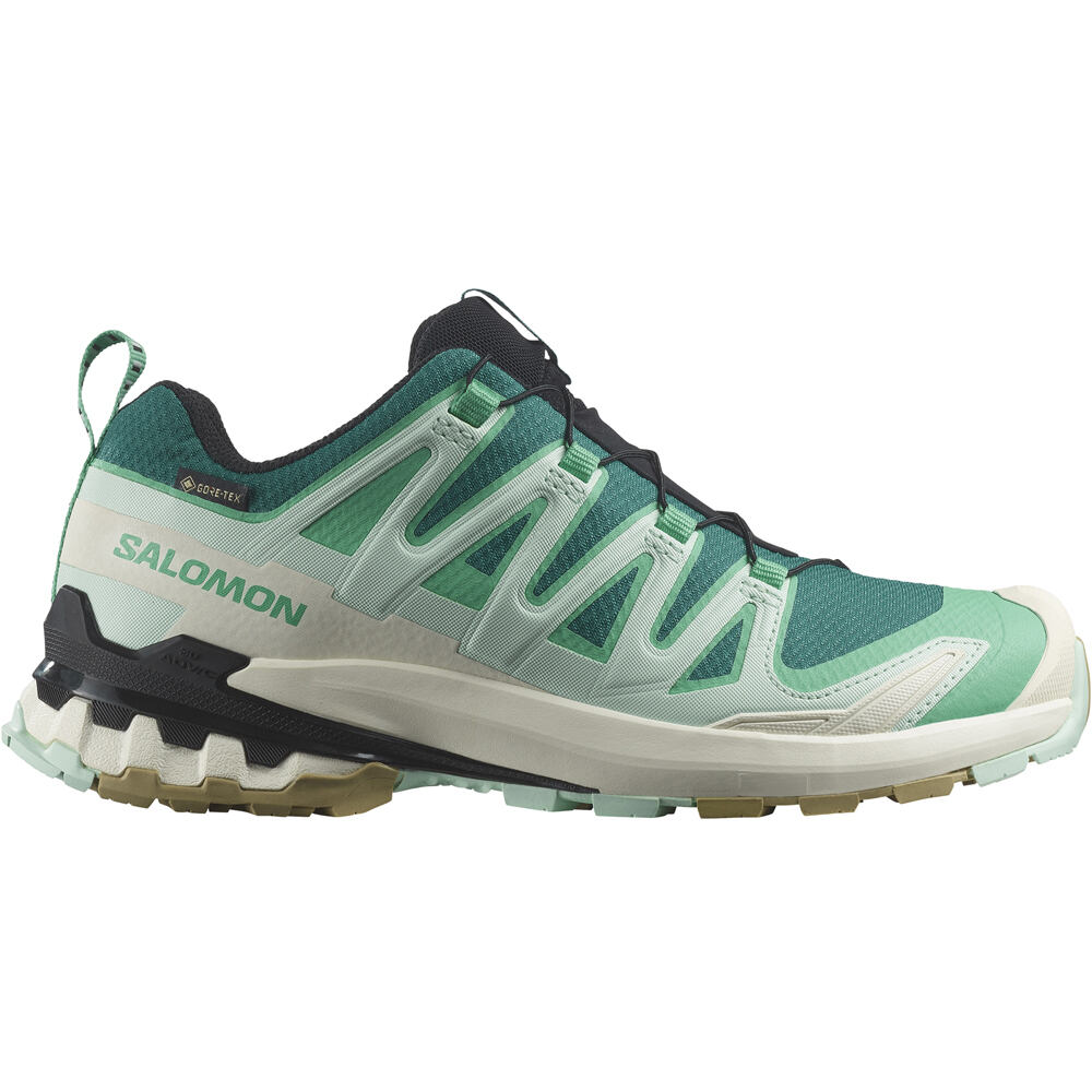 Salomon zapatillas trail mujer XA PRO 3D V9 GTX W lateral exterior