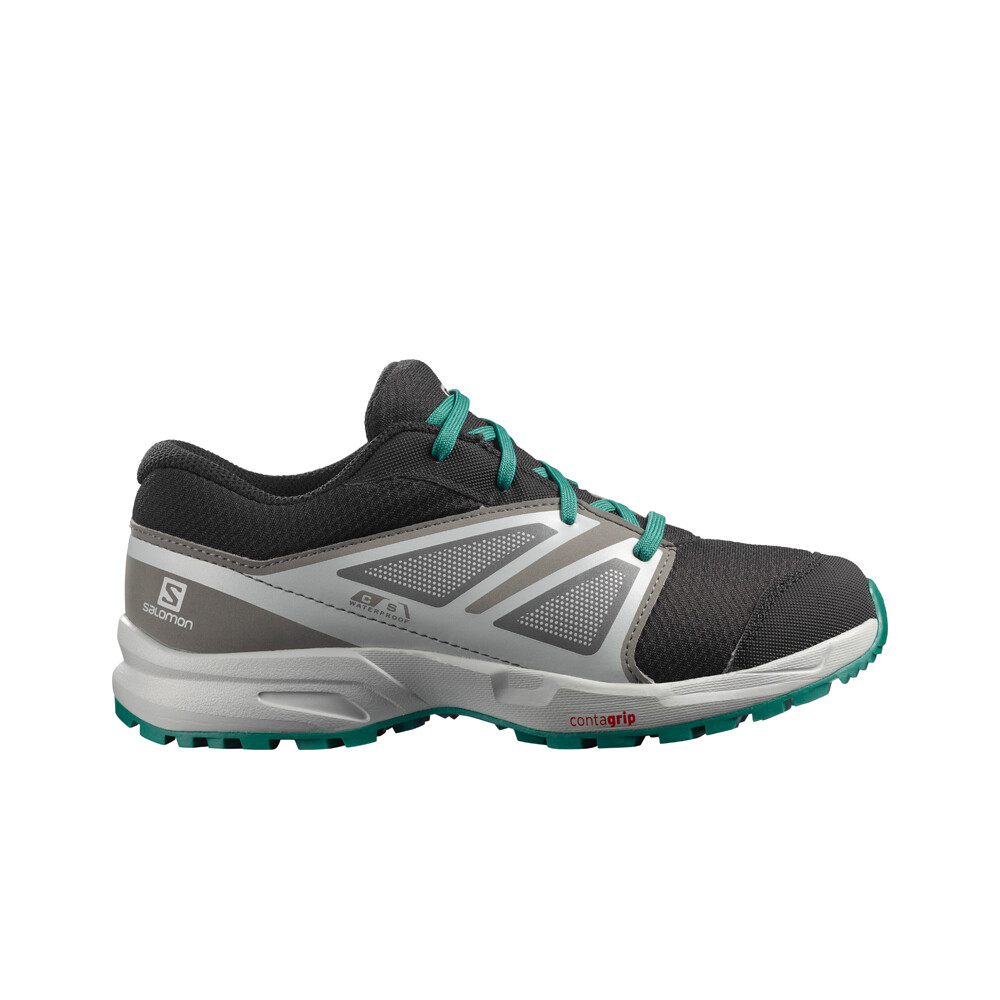 Salomon zapatillas trail niño SENSE CSWP J vista frontal