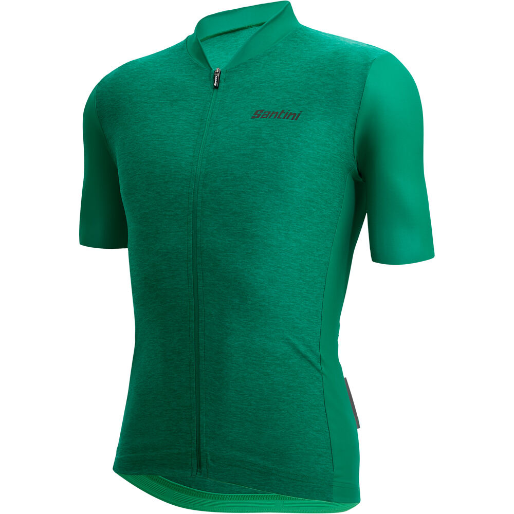 Santini maillot manga corta hombre COLORE PURO - JERSEY vista detalle