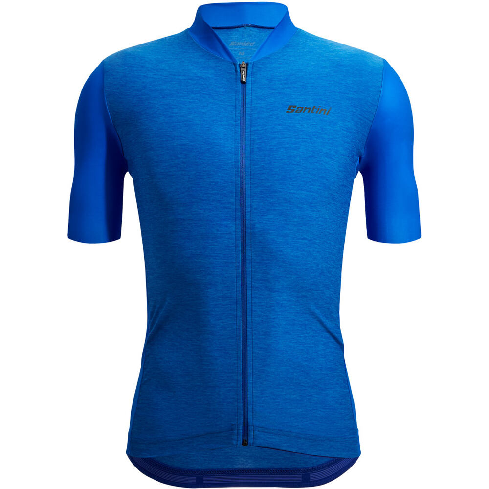 Santini maillot manga corta hombre COLORE PURO - JERSEY vista frontal