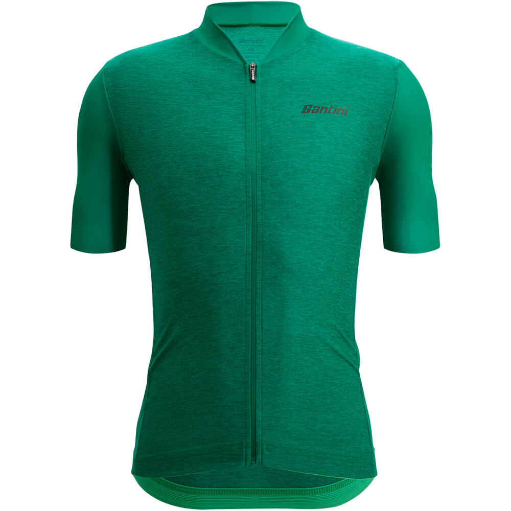 Santini maillot manga corta hombre COLORE PURO - JERSEY vista frontal