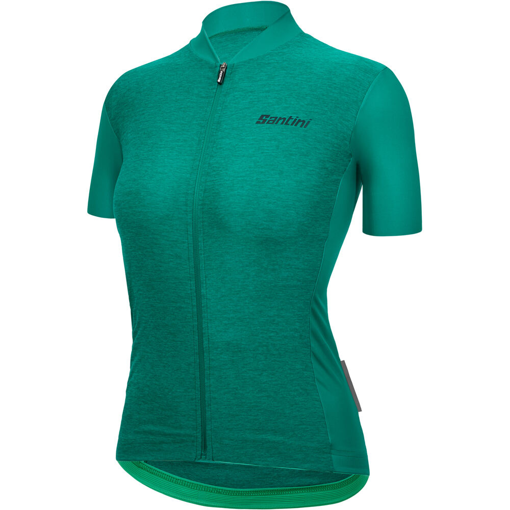 Santini maillot manga corta mujer COLORE PURO - WOMEN'S JERSEY vista detalle