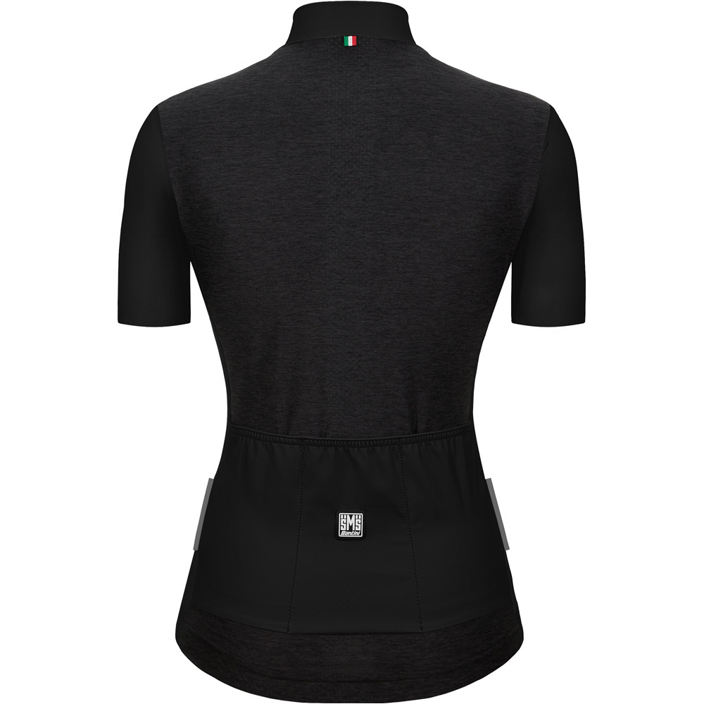 Santini maillot manga corta mujer COLORE PURO - WOMEN'S JERSEY vista trasera