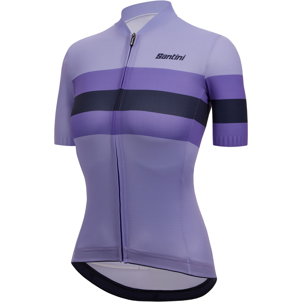 Santini maillot manga corta mujer ECO SLEEK BENGAL - WOMEN'S JERSEY vista detalle