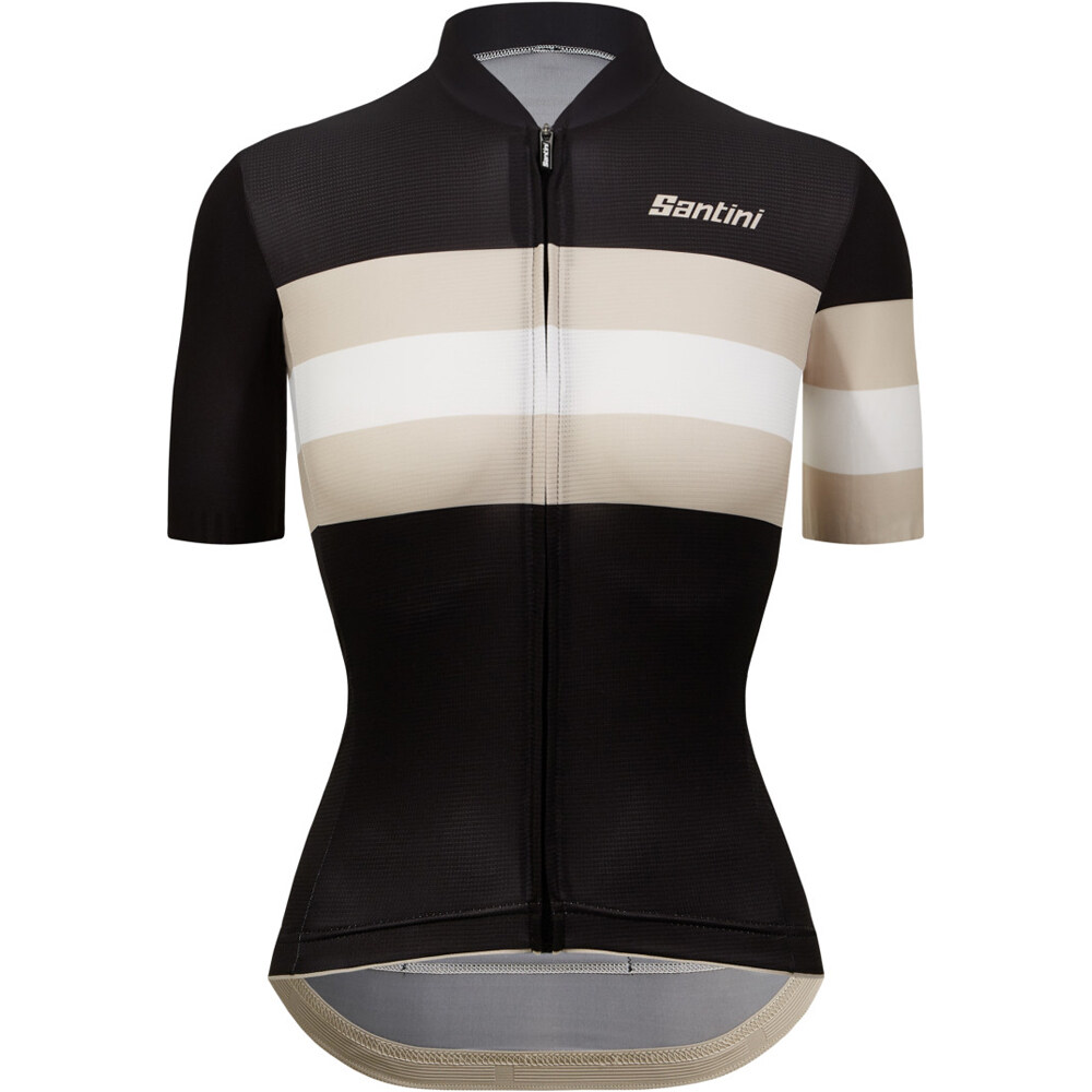 Santini maillot manga corta mujer ECO SLEEK BENGAL - WOMEN'S JERSEY vista frontal