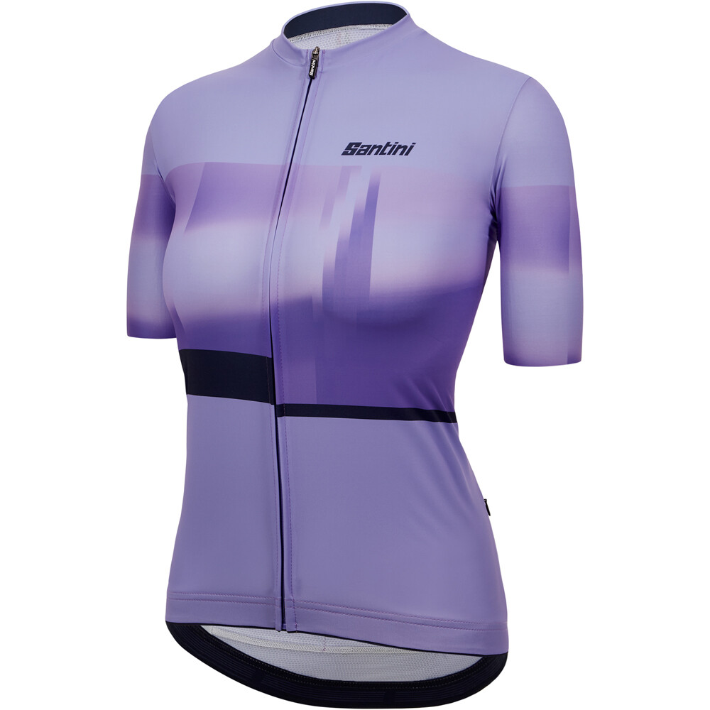 Santini maillot manga corta mujer MIRAGE - WOMEN'S JERSEY vista detalle