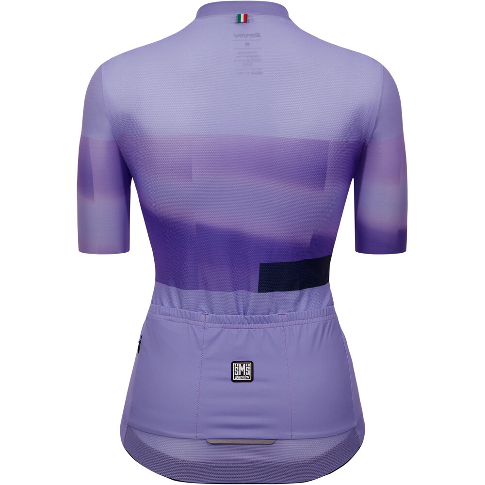 Santini maillot manga corta mujer MIRAGE - WOMEN'S JERSEY vista trasera