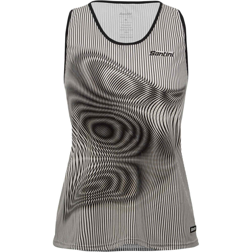 Santini maillot manga corta mujer VORTEX - TOP WOMAN vista frontal