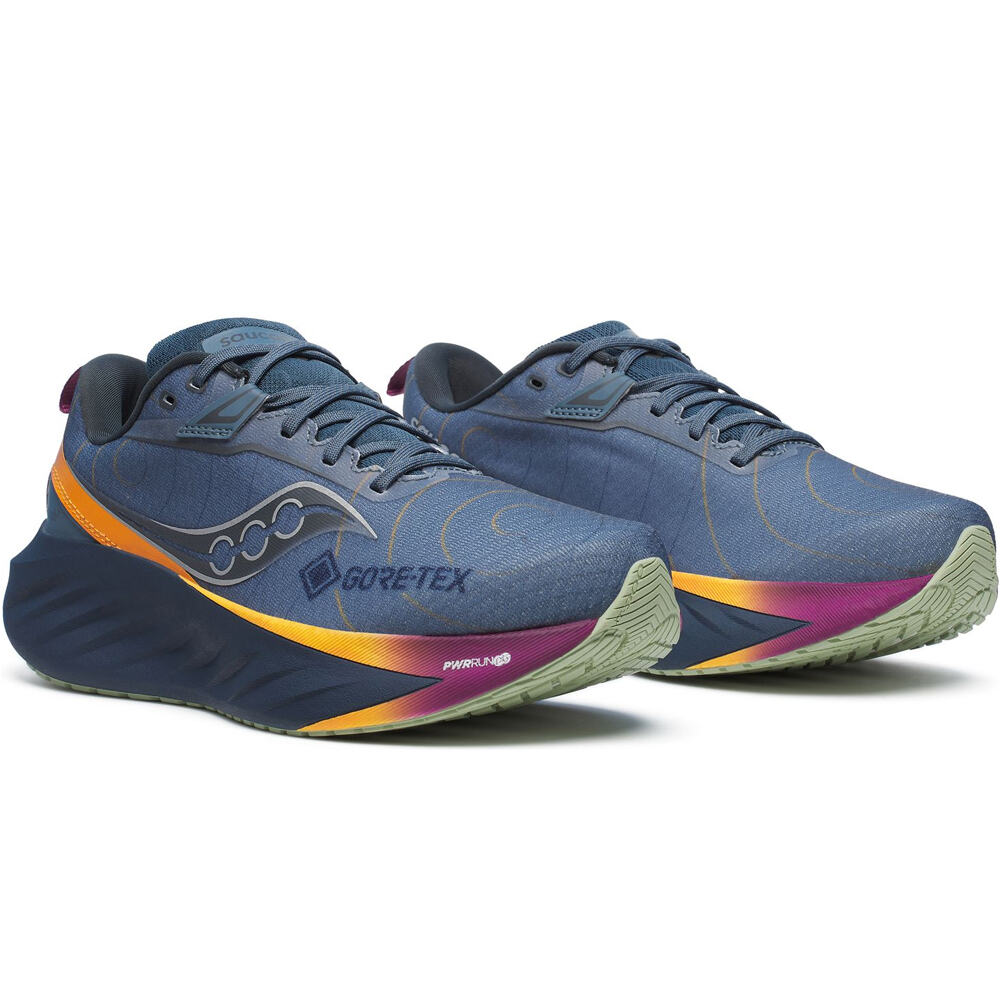 Saucony zapatilla running mujer TRIUMPH 22 GTX lateral interior