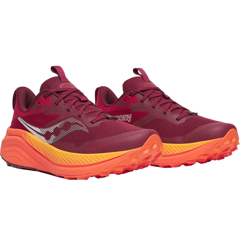 Saucony zapatillas trail mujer XODUS ULTRA 3 lateral interior