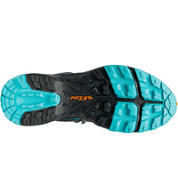 Scarpa bota trekking mujer RUSH TRK GTX WMN MIDGRAY-AQUA Gore-tex RHAW FREE DOME TRK lateral interior