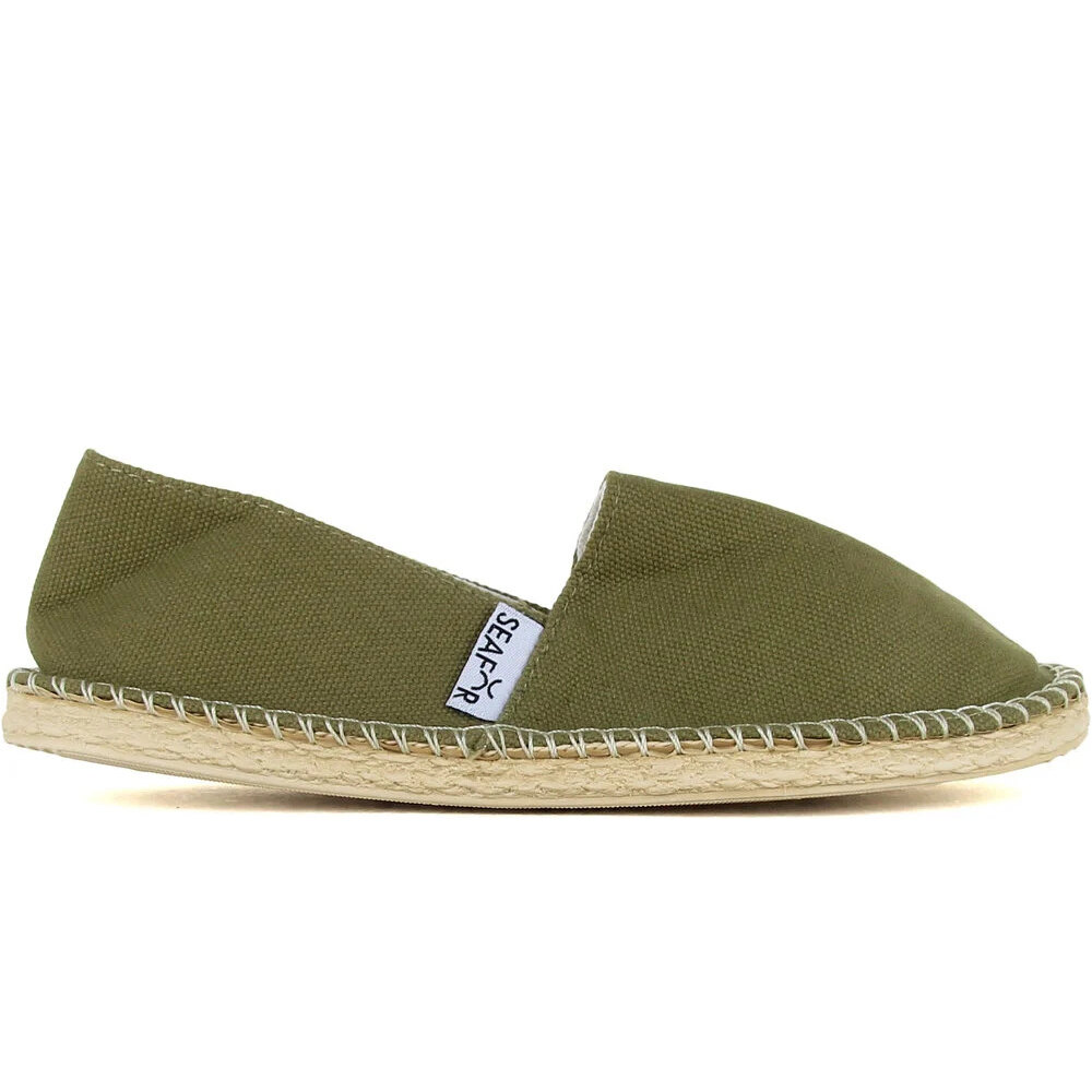 Seafor chanclas mujer CANVAS VE lateral exterior