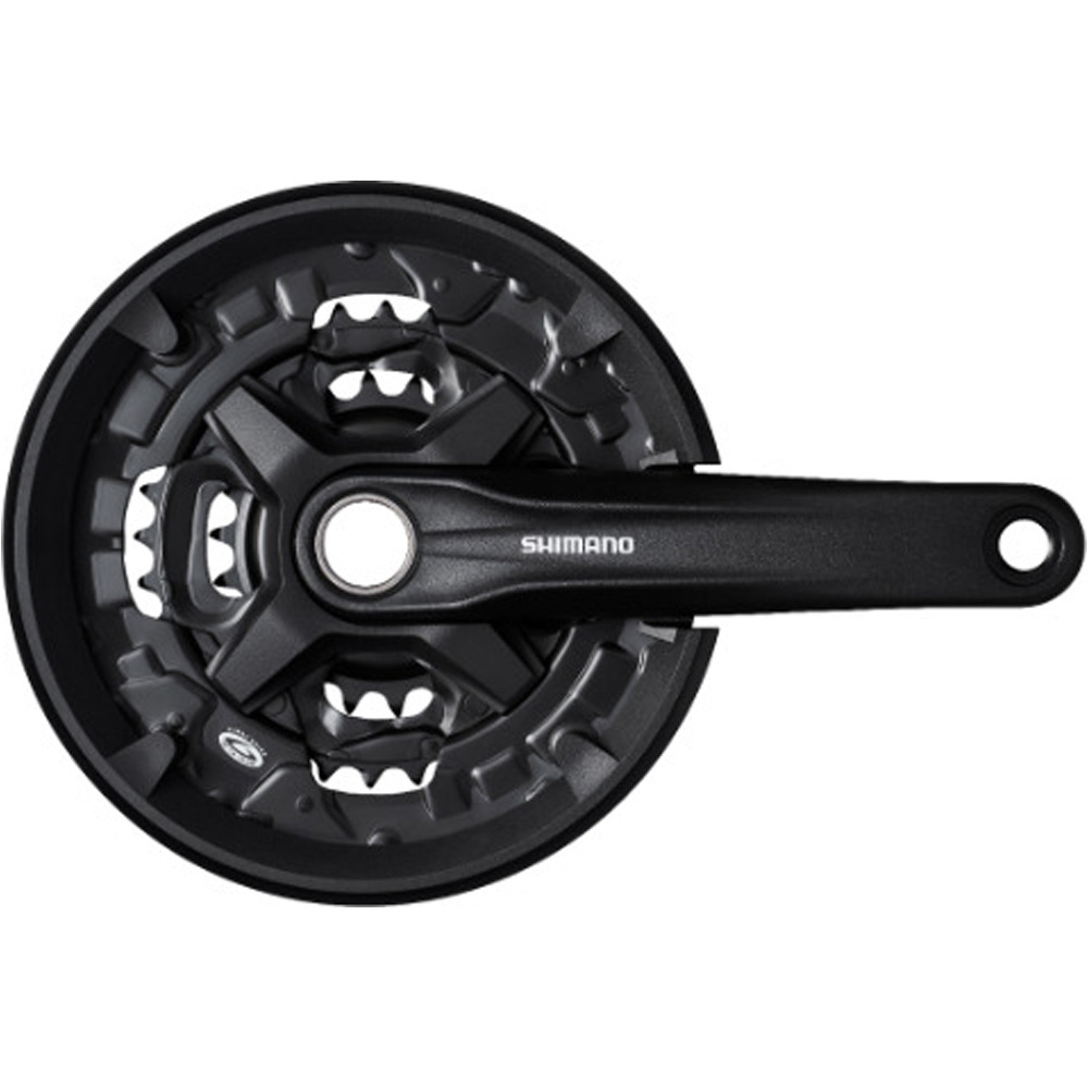 Shimano bielas mtb Bielas 9v. vista frontal